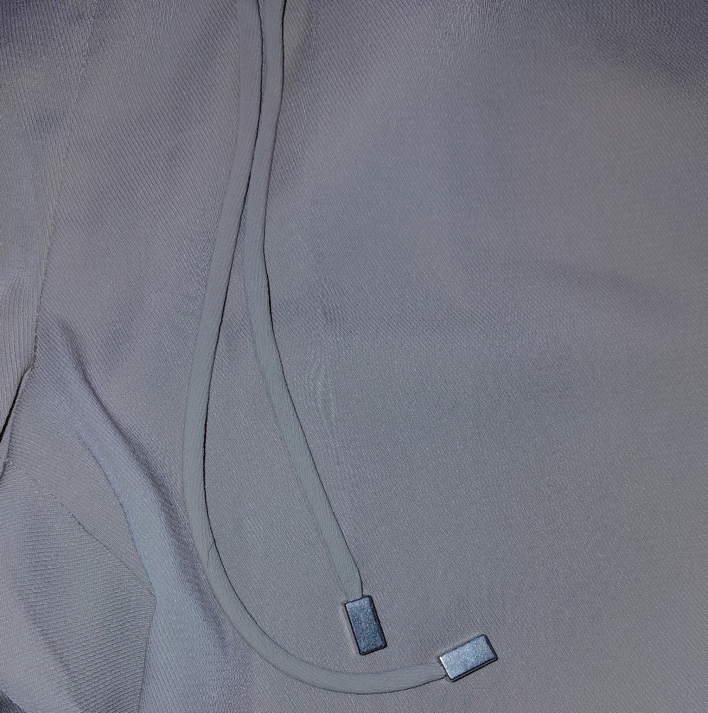 Zara High Waisted Beige Drawstring Pajama Style Ankle Pants XS - Picture 14 of 15